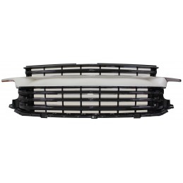 FRONT GRILLE CHROME + BLACK