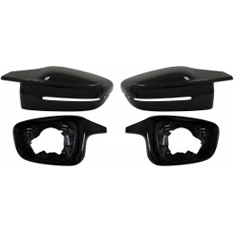 DOOR MIRROR COVER W/BLACK...